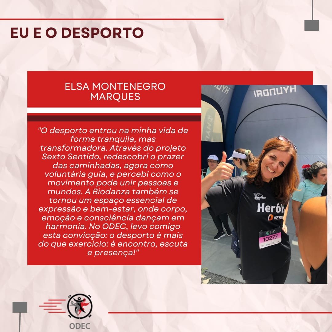 [PT] 📢 Esta semana a rubrica 'A Nossa Equipa' é com Elsa Montenegro Marques! 📢

[ENG] 📢 This week's “Our Team” feature is with Elsa Montenegro Marques! 📢