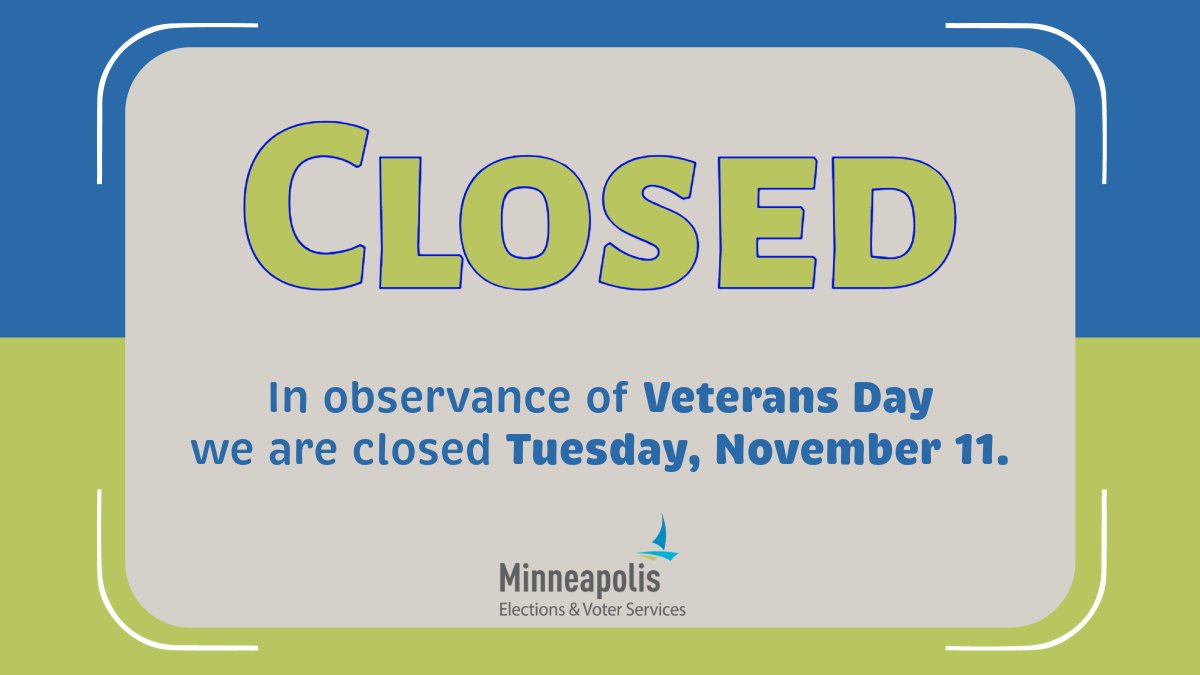 Minneapolis Elections & Voter Services tweet media