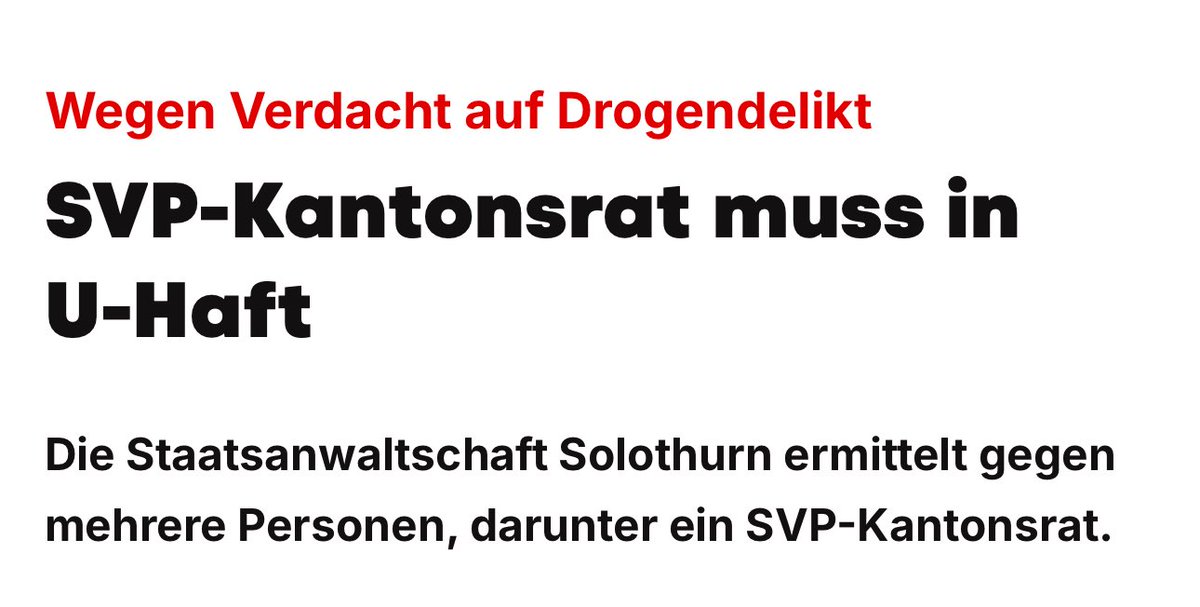 Ich würde sagen Ausschaffen oder liebe SVP?