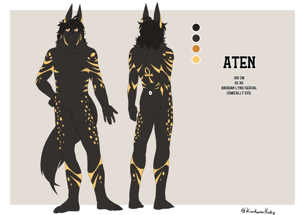 KanikamaHusky's tweet image. ref sheet for @spitespace 
thx for commissioning!!!