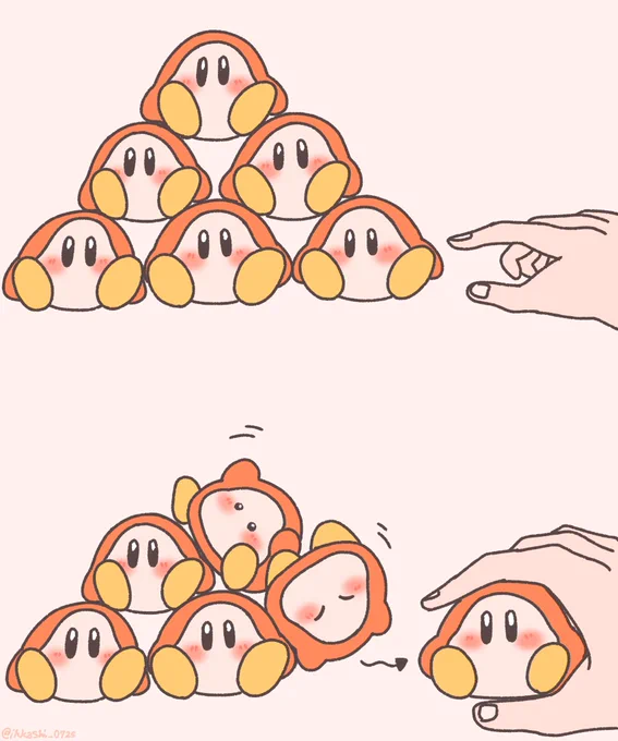 わにゃピラミッド崩壊(再掲)
