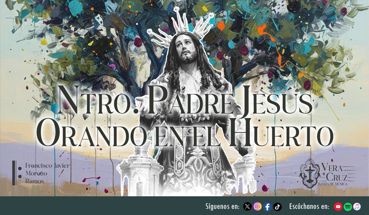 🎶Ya puedes disfrutar de 'Nuestro Padre Jesús Orando en el Huerto' <a href="/franjavmoreno/">fco. javier moreno</a> en YouTube.

youtu.be/7ANtKVF0lIY?si…

#cofradiasmlg #musicaveracruz