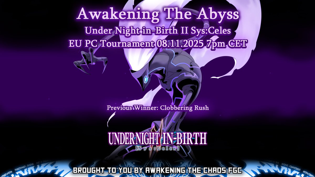 AtCFGC's tweet image. This weekend's schedule!

Saturday 08th 7PM CET - #UNI2 : atcfgc.challonge.com/AtA38

The tournament is played on PC and EU-based!
discord.com/invite/uZ5xxhK…