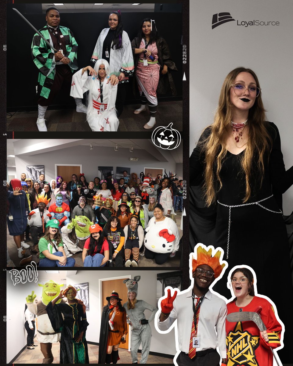 LoyalSourceGS's tweet image. Loyal Source Halloween Highlights🎃

We’re revealing all the amazing looks from last week’s Halloween costume contest and party. Huge shoutout to our incredible staff for bringing the fun, creativity, and spooky spirit. Swipe through to see the magic!