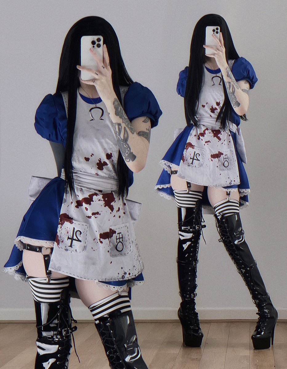 lunara_fawn's tweet image. Alice Madness Returns 🎠♣️🔪♥️🍰
