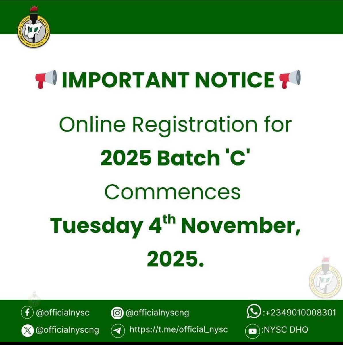 nyscupdatez's tweet photo. Please follow each step as explained below 👇🏻… to save your time and stress tomorrow
#Nysc2025 #Senatelist https://t.co/ZE9XydzdVW