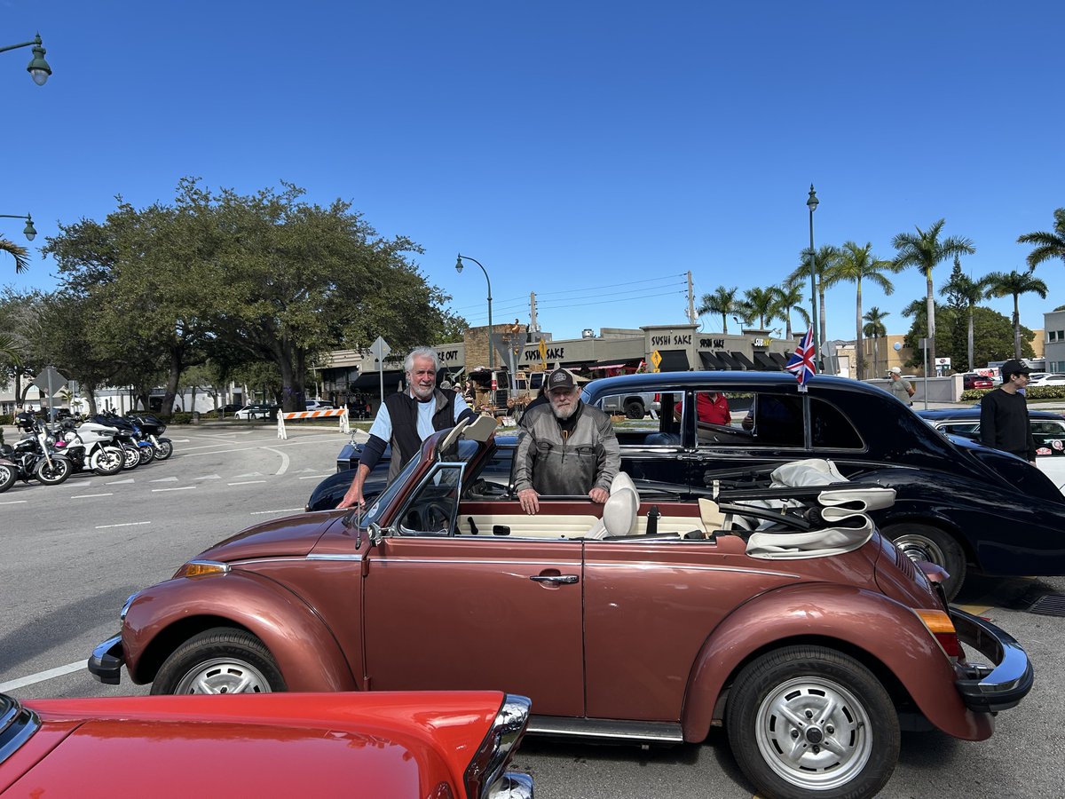 Saturday morning in Miami Springs at Glenn Curtis Motorcycle and Vintage Car Show.  Great weather and great people!