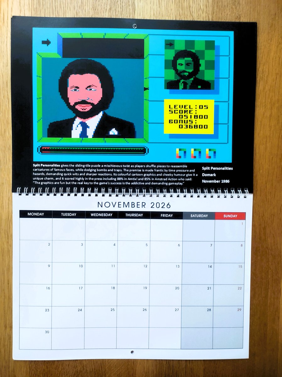 Just a heads up that I only have 7 Amstrad 2026 calendars (all signed &amp; numbered by Roland Perry) left. If you'd like one, don't hang about!