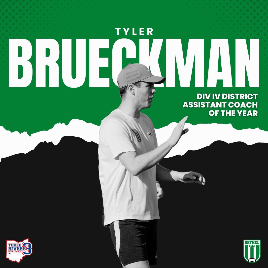 And finally, shout out to Coach Ty for earning Div IV District Assistant Coach of the Year!