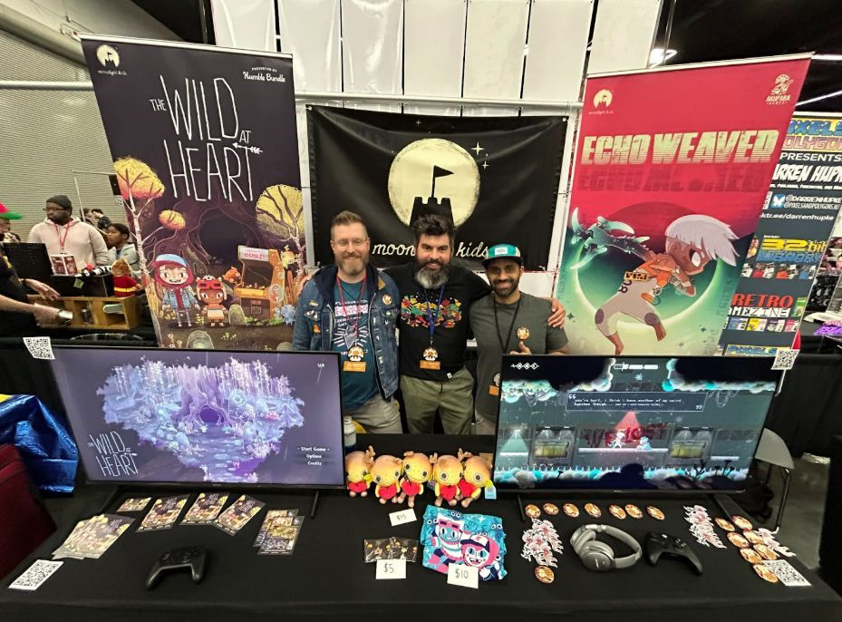 Our October blogpost is up! A quick recap of our time showing at this year's Portland Retro Gaming Expo. Give it a read at moonlightkids.co 🤓 

moonlightkids.co/post/october-u…