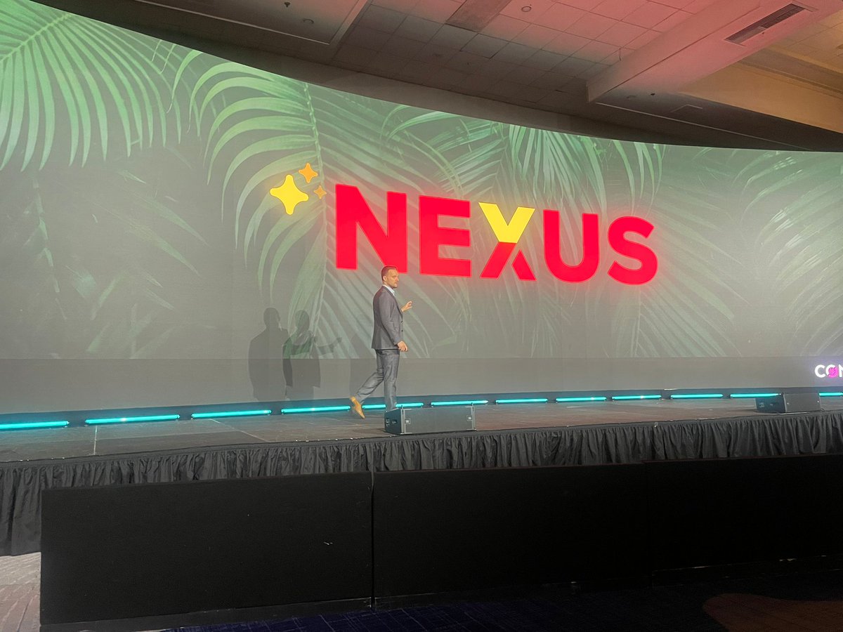 cmicsoftware's tweet image. Steve Cangiano, Chief Product Officer – CMiC, takes the mic, delivering CONNECT 2025’s product strategy keynote!

He kicks off by unveiling NEXUS, the First AI-Powered Construction ERP combining natural language processing, construction intelligence and agent-driven automation.…