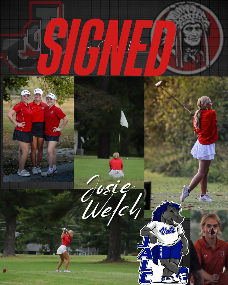 Congratulations to JCHS Senior Golfer Josie Welch for officially signing with <a href="/JALCollege/">John A Logan College</a>