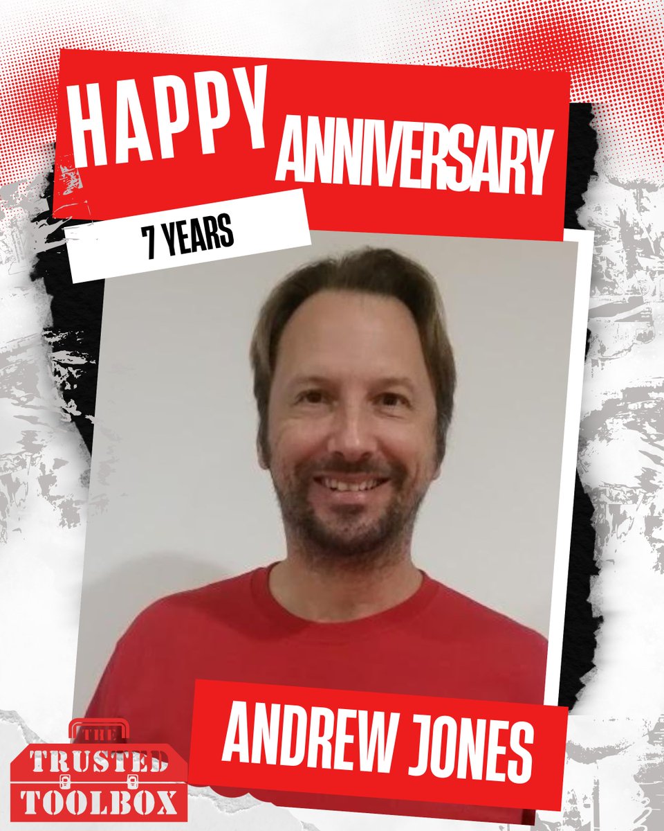 TrustedToolbox's tweet image. Lets give a big round of applause to Andrew Jones for 7  years of service!!