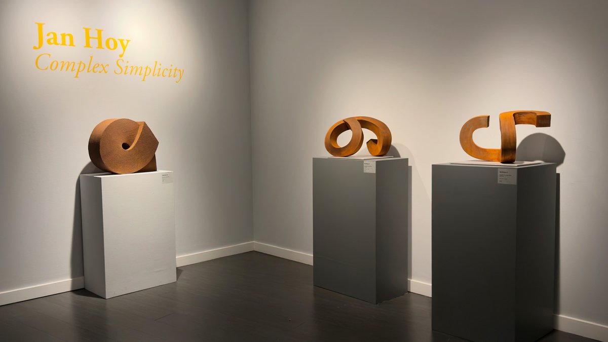 Discover Complex Simplicity by sculptor Jan Hoy, now on view at SJIMA through Dec 1. Don’t miss her free artist talk on Nov 12, 6–7 PM!

🔗 Read more on our blog: sjima.org/post/sculpting…