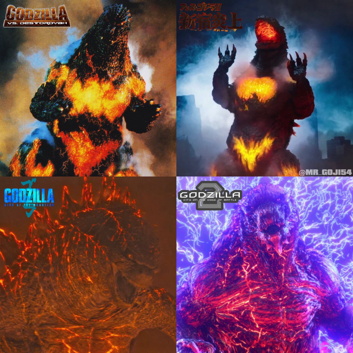 Mr_goji54's tweet photo. BURNING GODZILLA 🔥
PEAK FORMS
#71stanniversary
#anniversary
#GodzillaDay
#Godzilla71
#GodzillaMonth
#GodzillaKOTM
#MireGoji https://t.co/dbLWIo73Dy