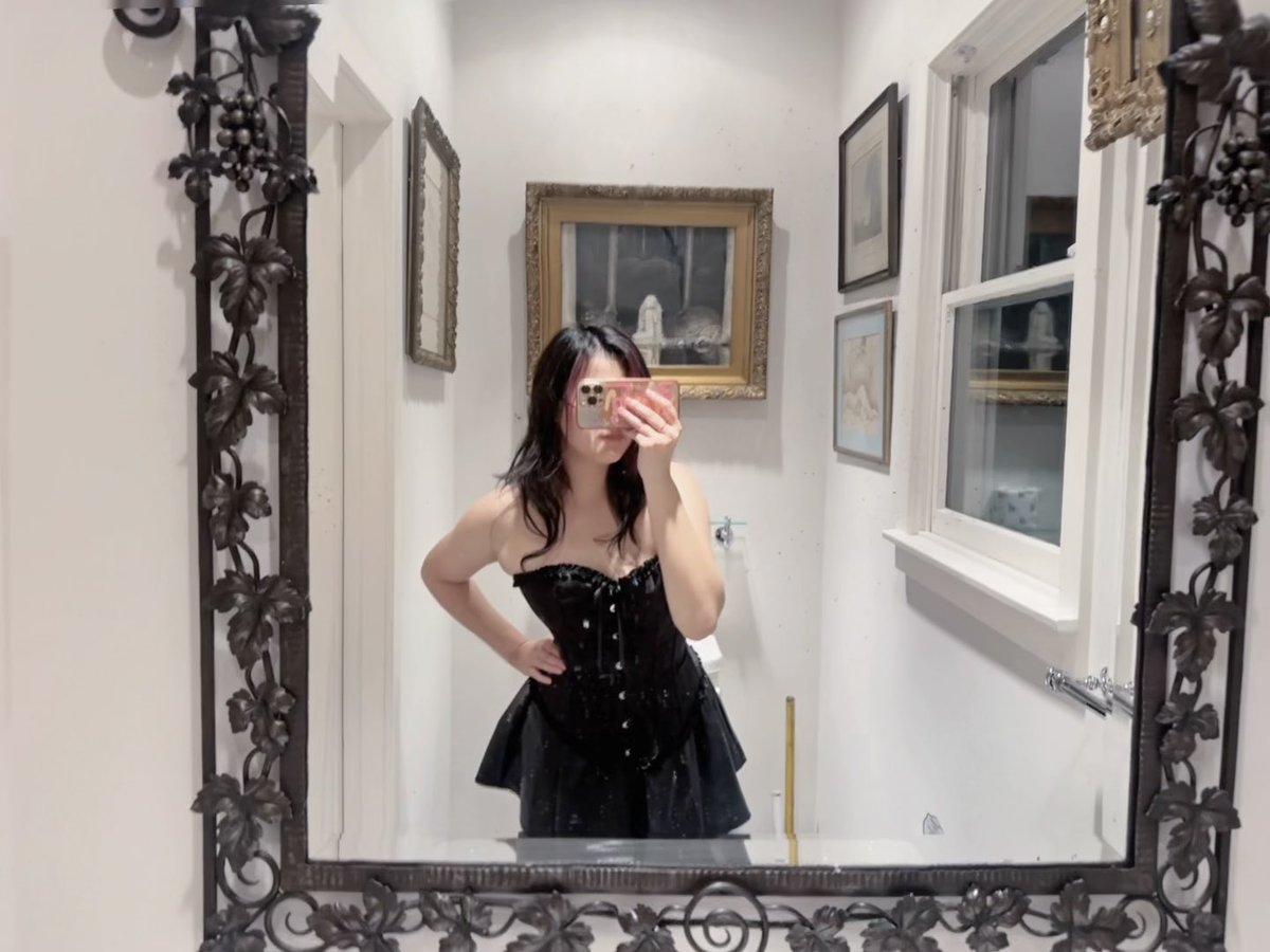 也是很爱这个全黑了～