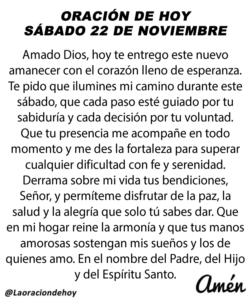 Oración De Hoy tweet media