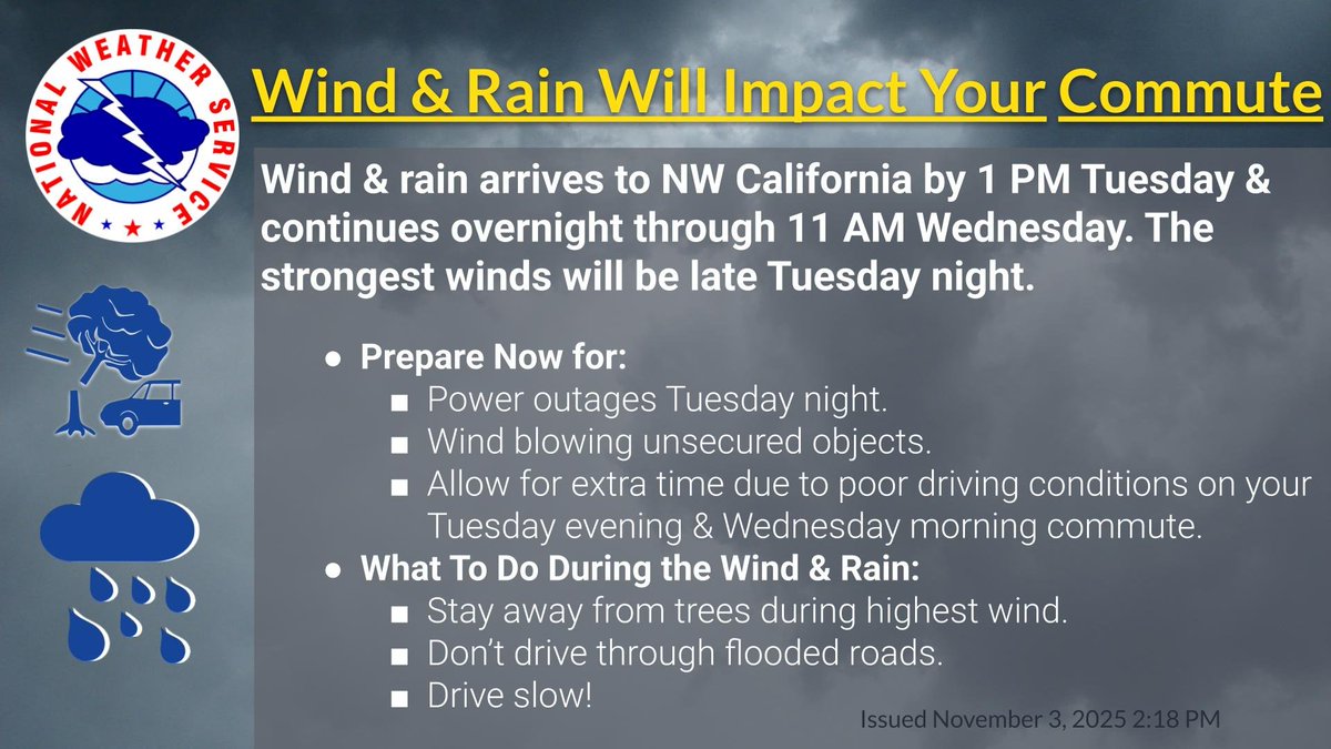 NWS Eureka tweet media