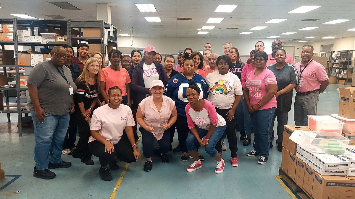 Last month, our employees wore pink on Wednesdays in support of Breast Care Awareness Month.

#BreastCancerAwarenessMonth #CancerAwareness
