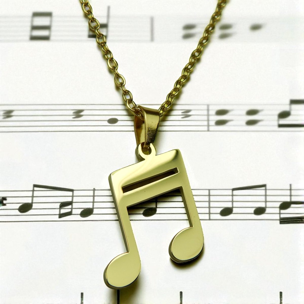 fantasyfjewelry's tweet image. Check out this new Music Note Necklace Gold PVD Stainless Steel Musician Pendant. Order this necklace on our website: fantasyforgejewelry.com/collections/ne…

#musicnote #musician #music #MusicianLife #womensjewelry #mensjewelry #womensfashion #MensFashion #FantasyForgeJewelry