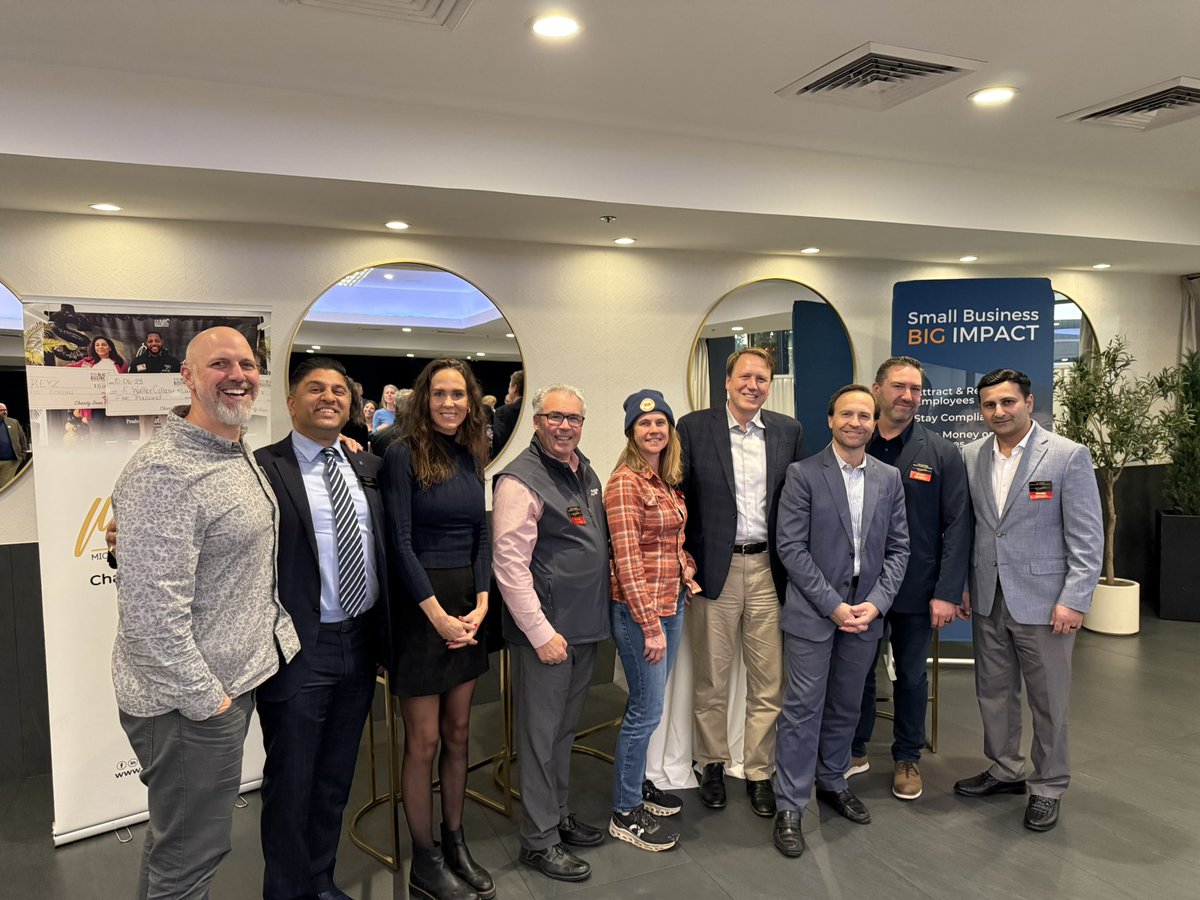 aricnesbitt's tweet image. The folks at SBAM are ready to MAKE IT in Michigan again! 

It’s time to bring back common sense and get government OUT of the way so our businesses can reach their full potential.