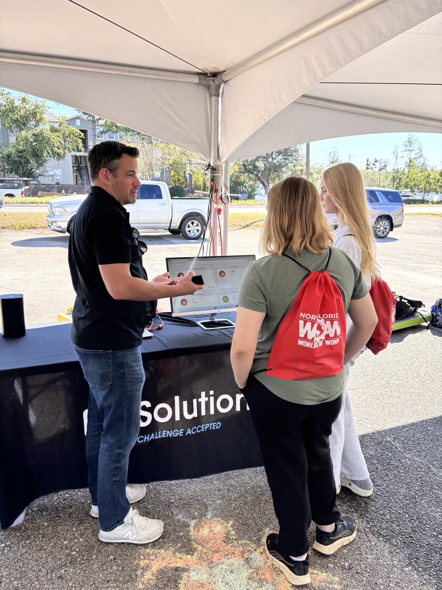 i2xsolutions's tweet image. Proud to partner again as a Technology World Partner for North FL Worlds of Work—helping students see how tech powers the world around them. 🔋

Shoutout Bryan, this year’s Technology World Leader, for inspiring the next generation!

#NorthFloridaWOW #TechCareers #FutureOfWork