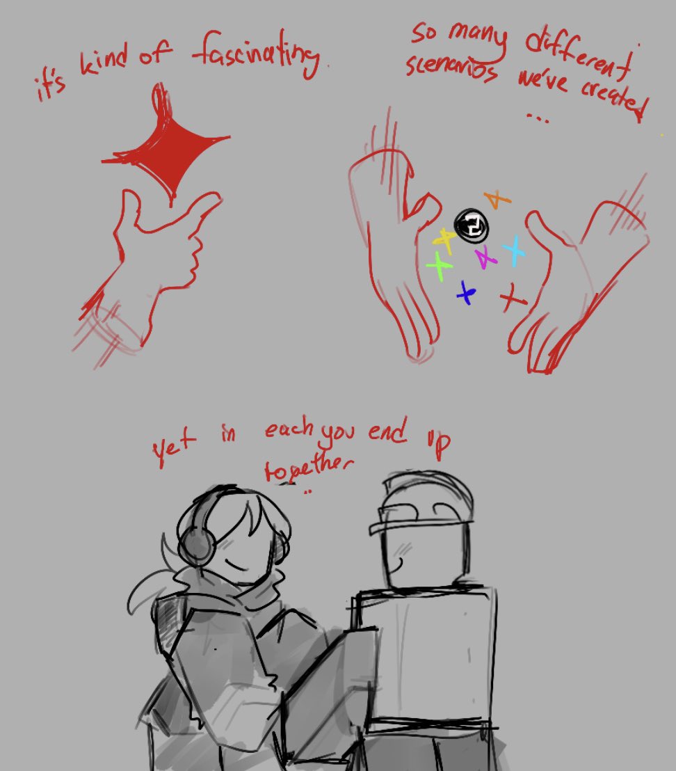 There’s only one AU in which things between them are extremely miserable… #Buildergon