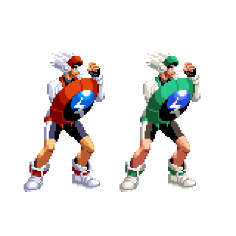 C73706559's tweet photo. パワー700倍スーツはさすがに強すぎ

#pixelart #ドット絵 #SavageReign #風雲黙示録 #THEKINGOFFIGHTERS #KOF #SNK https://t.co/KpOlT3F8JZ