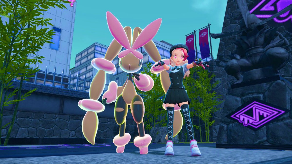 Lopunny es la chica mala del ZA 🖤
#PokemonZA