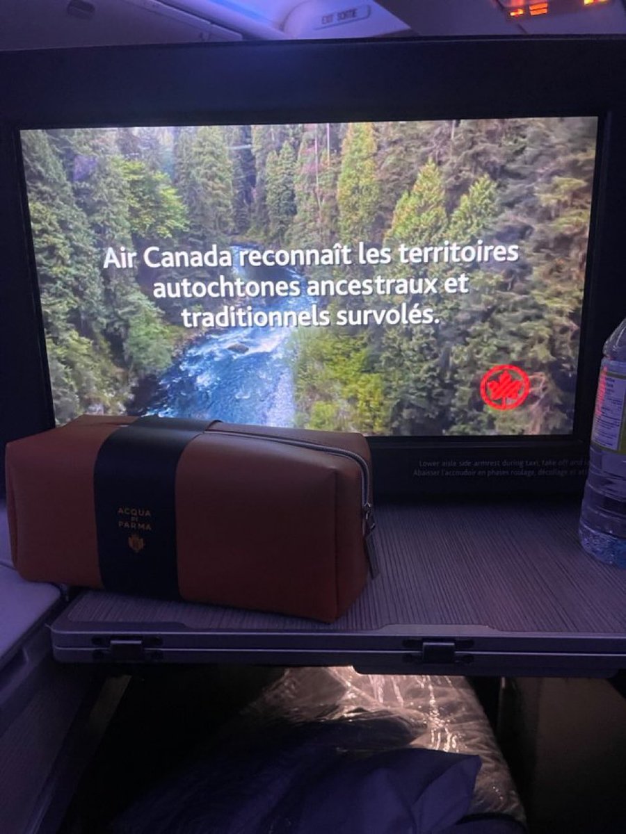 When you fly Air Canada and get force fed a land acknowledgment. 

Your house is next.