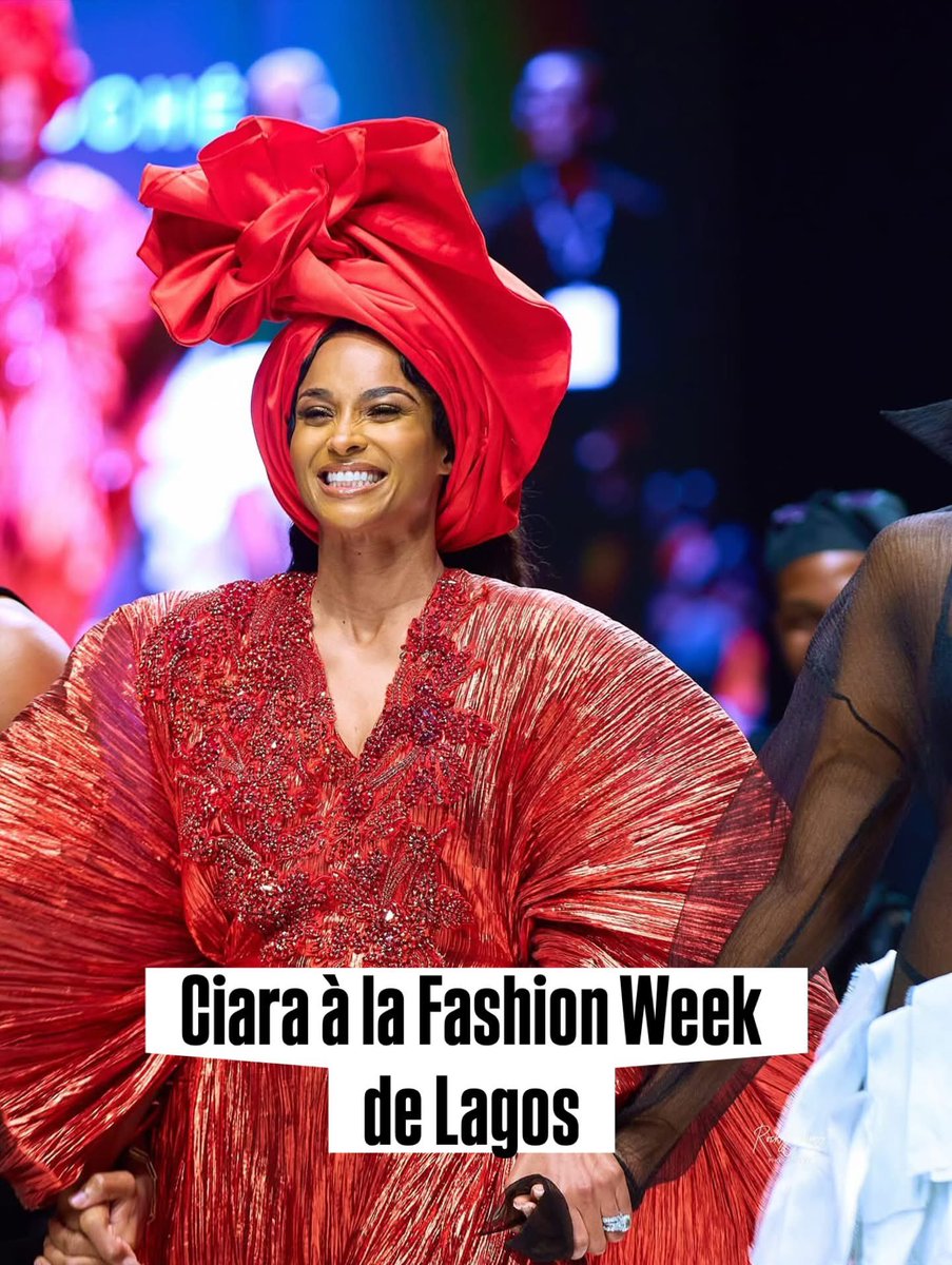 KimKimuntu's tweet photo. Ciara était juste MAJESTUEUSE à la Fashion Week de Lagos 🇳🇬.

Il suffit de la voir dans son boubou, défilant pour la marque Fruché 👉🏾 @fruche.official

WOW ! 

Notre americano-beninoise préférée continue son bout de chemin en Afrique… Et on Adore ça !

#jewanda #fashionweek #lagos #lagosfashionweek #nigeria #ciara #beninoise #usa #mode #fashion #fruché #fruchelagosfahionweek #afrique #africa #fblifestyle #lifestyle