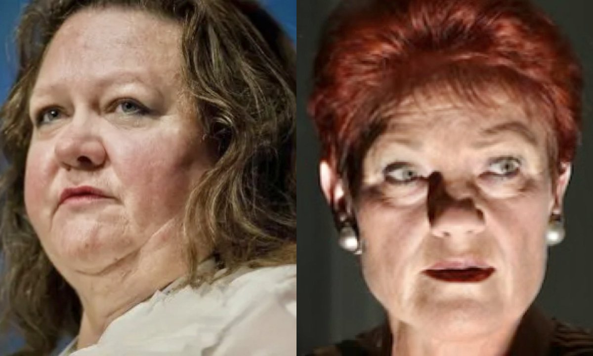 Pauline Hanson attended Trump’s ghastly Halloween party, alongside MAGA pin-up girl Gina Rindhart. 
This was of course a tax payers funded getaway. 

Hanson continues to remain unashamedly Australia’s no.1 grifter, next to Jacinta Price. 
#auspol <a href="/PaulineHansonOz/">Pauline Hanson 🇦🇺</a> <a href="/abcnews/">ABC News</a>