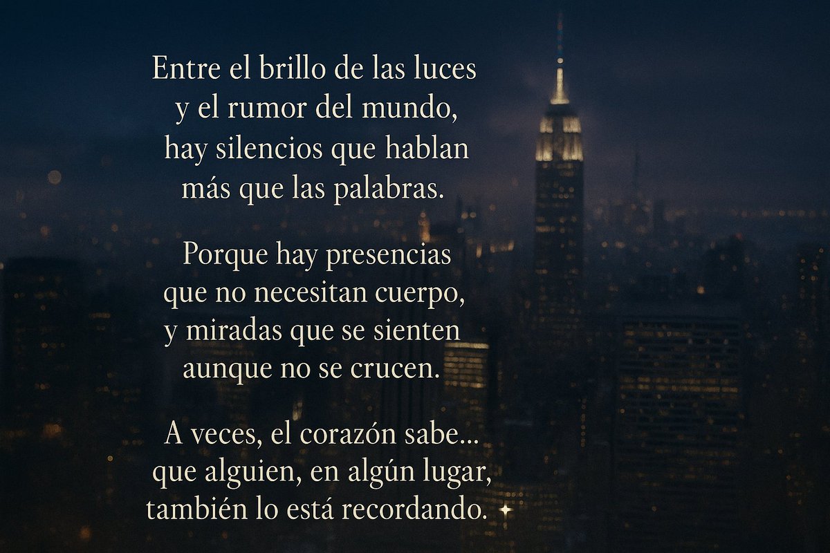 Hay momentos en que nos recuerdan,
más de lo que creemos...🌙

#SinDecirlo