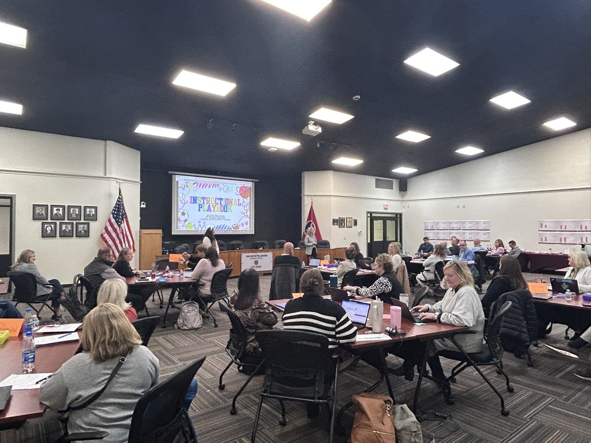 ORSchools's tweet photo. A few of our educators shared best practices with an our admin teams today! Shout out to Mrs. Williams, Dr. Marlar, Mrs. Leftwich &amp; Mr. Kolodney for sharing!  
#ScaleandSpread
 #Accountability 
@LindenLion @ORHS_Wildcats @RMSortn @WoodlandHawks @FriendsofORS https://t.co/sBvxM1JjOS