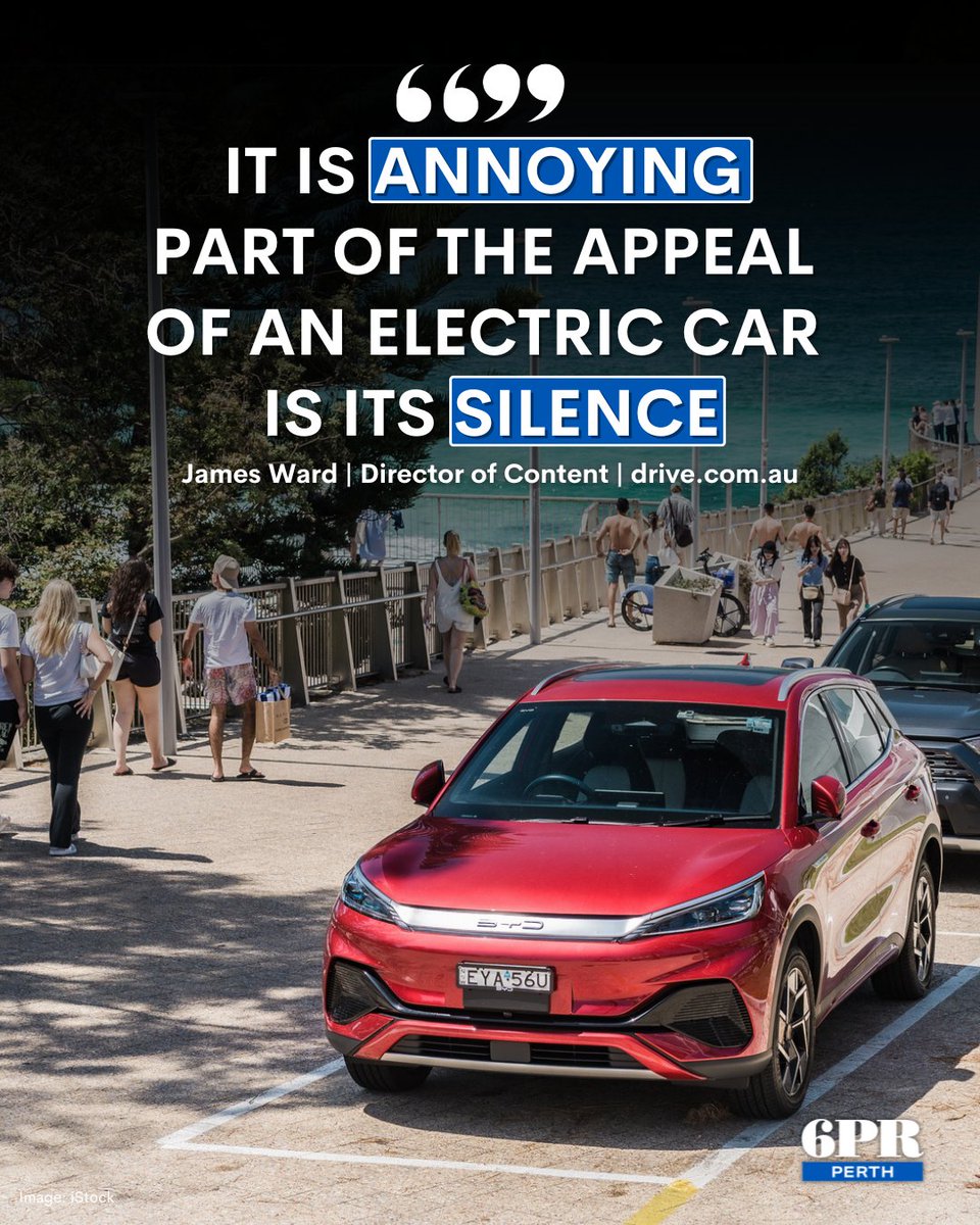 New safety laws now require EVs and hybrids to emit sound when travelling below 20km/h.

Hear about the safety rules: brnw.ch/21wXaTC