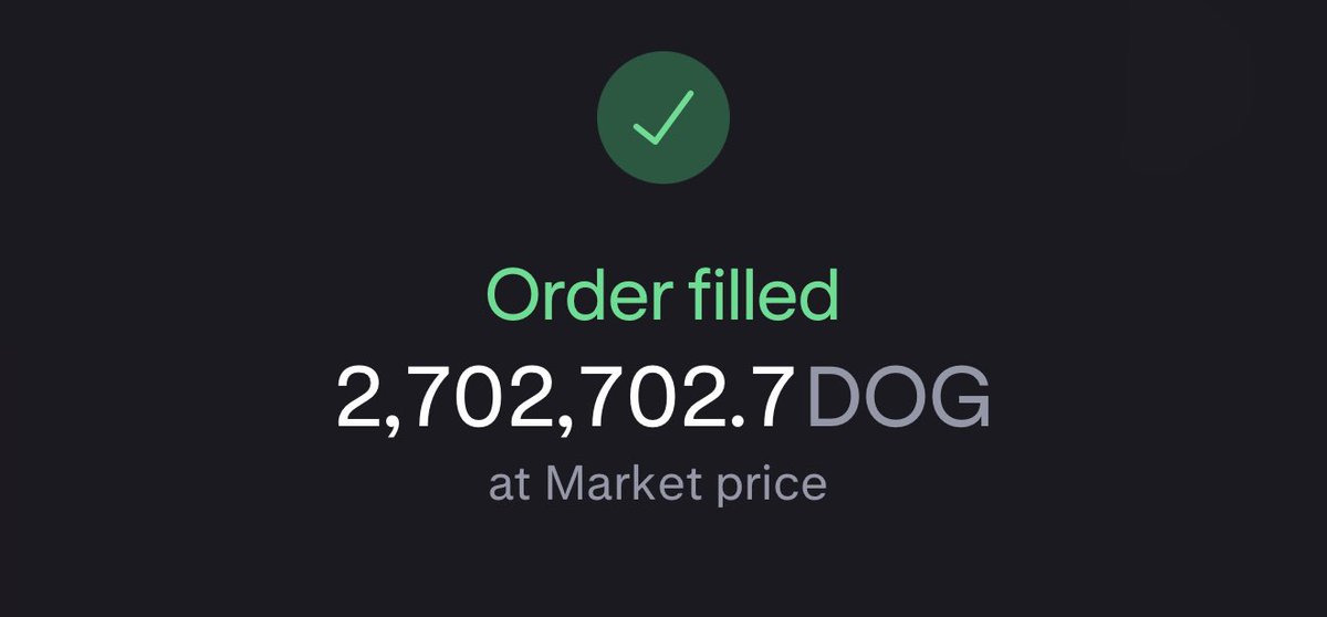 dangambardello's tweet image. Bought more $DOG.

$DOG go to bull market soon.