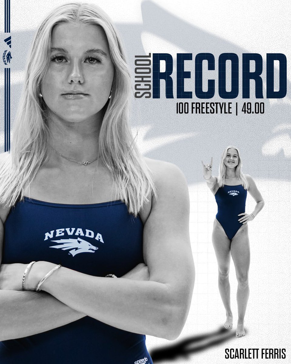 SCARLETT FERRIS!! 🐺😤

Your new Nevada 100 Freestyle record holder!!

#BattleBorn #OnePackOneGoal