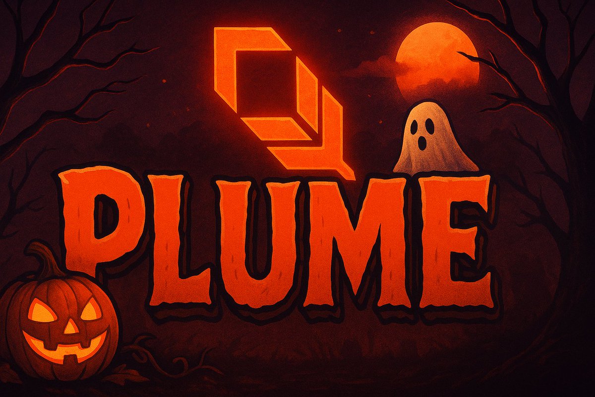 The Plume spirit never sleeps 👻
Joined #PlumeHalloween with some spooky vibes 🎃

Can’t wait to see what the community creates this time! ⚡ @PlumeNetwork