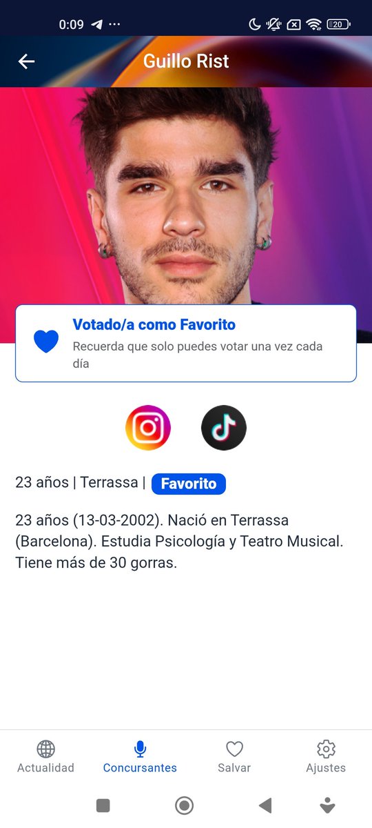 Alex_Drake79's tweet photo. #OTGala7 #OTDirecto4N ¡Iniciamos campaña para Guillo favorito en la gala 8! O al menos top 3 de nuevo... Jeje. Y salvar Cristina, POR SUPUESTO. https://t.co/E6uOUMnEqJ