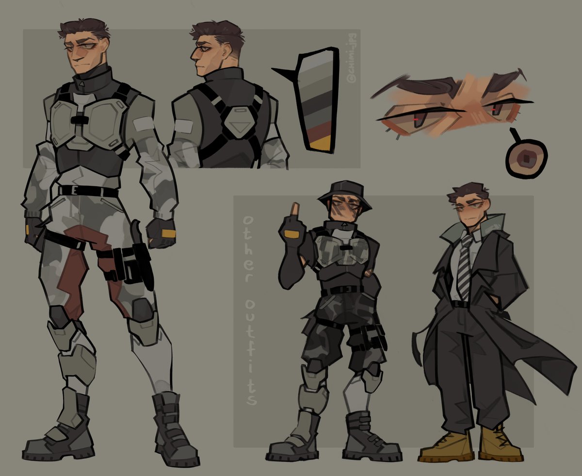 this mf has been my main for near 10 years and this is his first proper ref sheet????