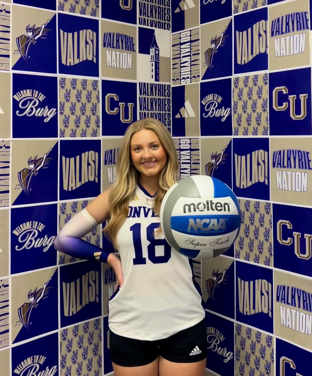 DaisyWoods2026's tweet image. So grateful to announce my verbal commitment to Converse University to continue my academic &amp;amp; volleyball career! Go Valkyries!! 💜
@valkyriesvb @RAM_performance