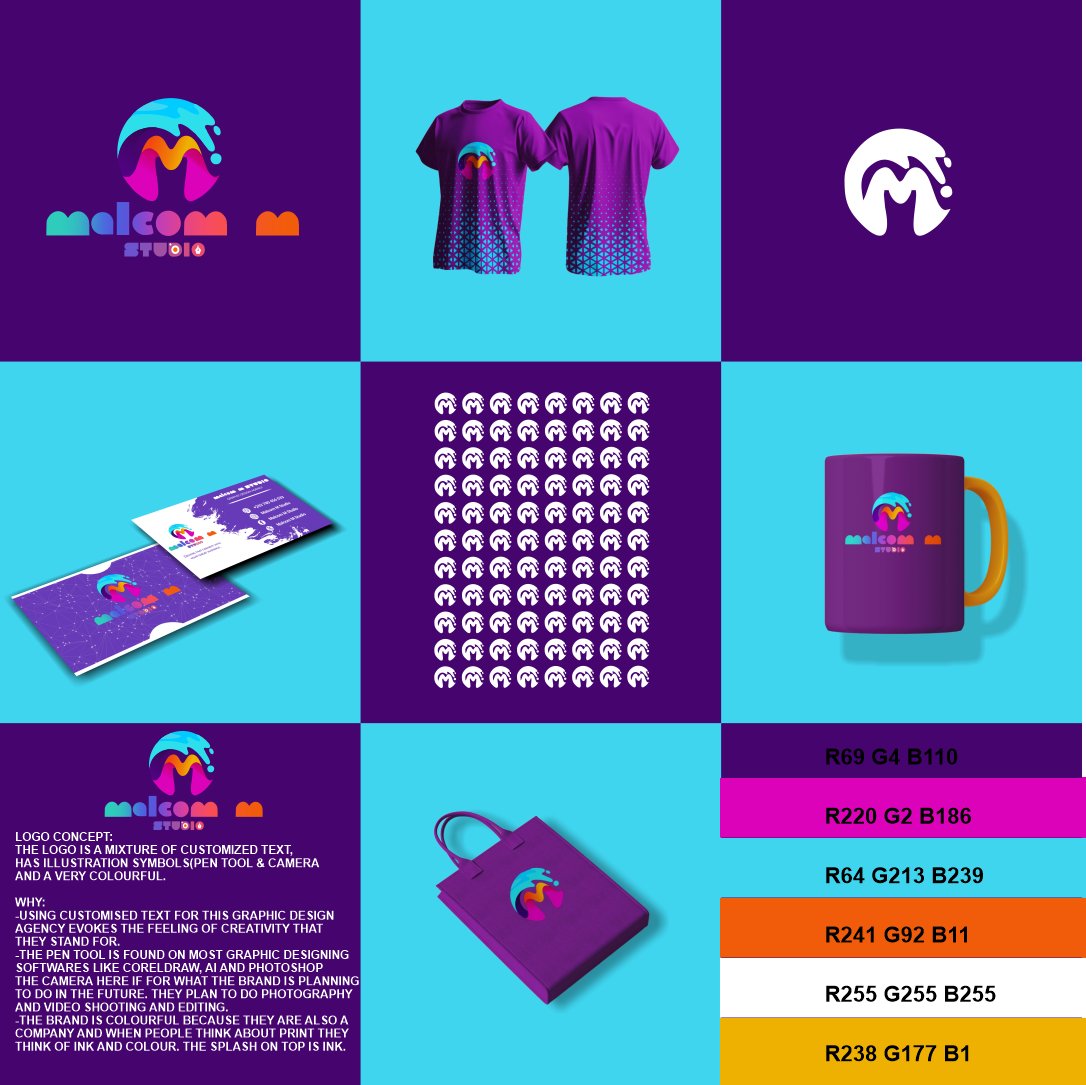 MalcomMStudio's tweet image. Introducing Malcom M Studio.
Every brand starts with a vision — and this is mine.
This logo and identity represent my passion for creating design solutions that connect with your target audience.
#VisualIdentity #LogoDesign #BrandLaunch #LogoBreakdown
#BrandReveal #GraphicDesign