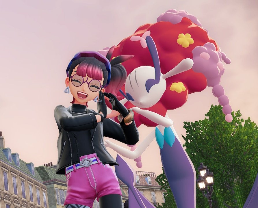 ellearisay's tweet photo. La mas guapa #pokemonlegendsza 💖🌺 https://t.co/QShZV0xslL