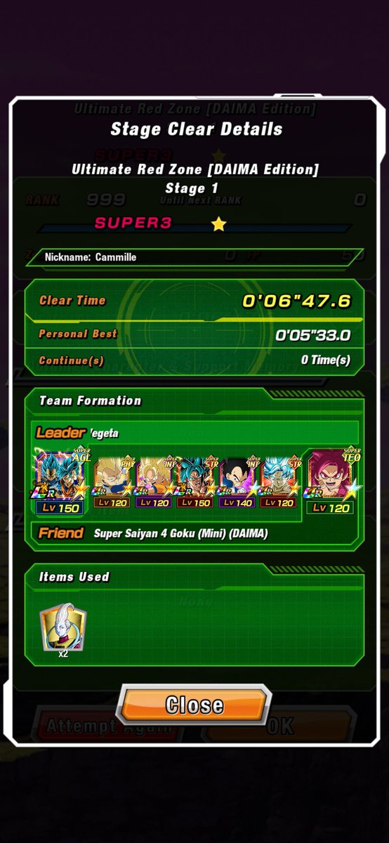 Cammillle_'s tweet photo. @DaTruthDT Daddy truth I beat the Time Travelers mission with my team I thought of 
Do you think the team is viable? https://t.co/CVDnwQaLRO