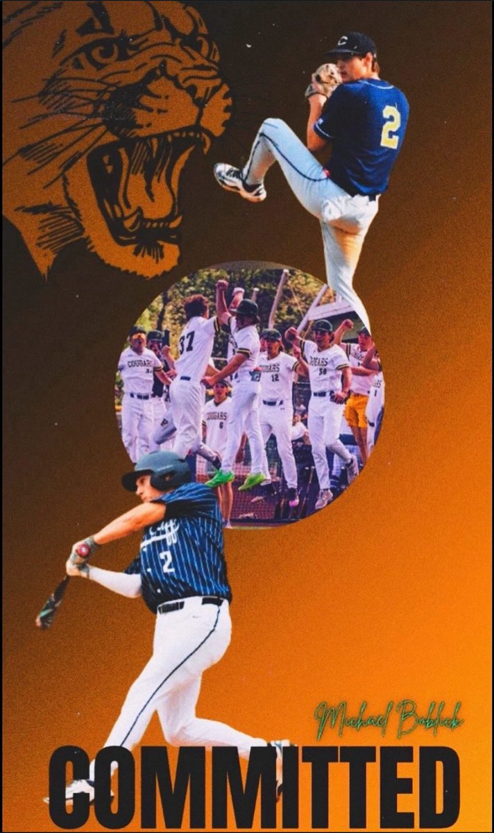 FCCCougars_BASE's tweet image. Our first commit from the 2026 class. OF/P, Michael Boblick.🔥#RollCougs