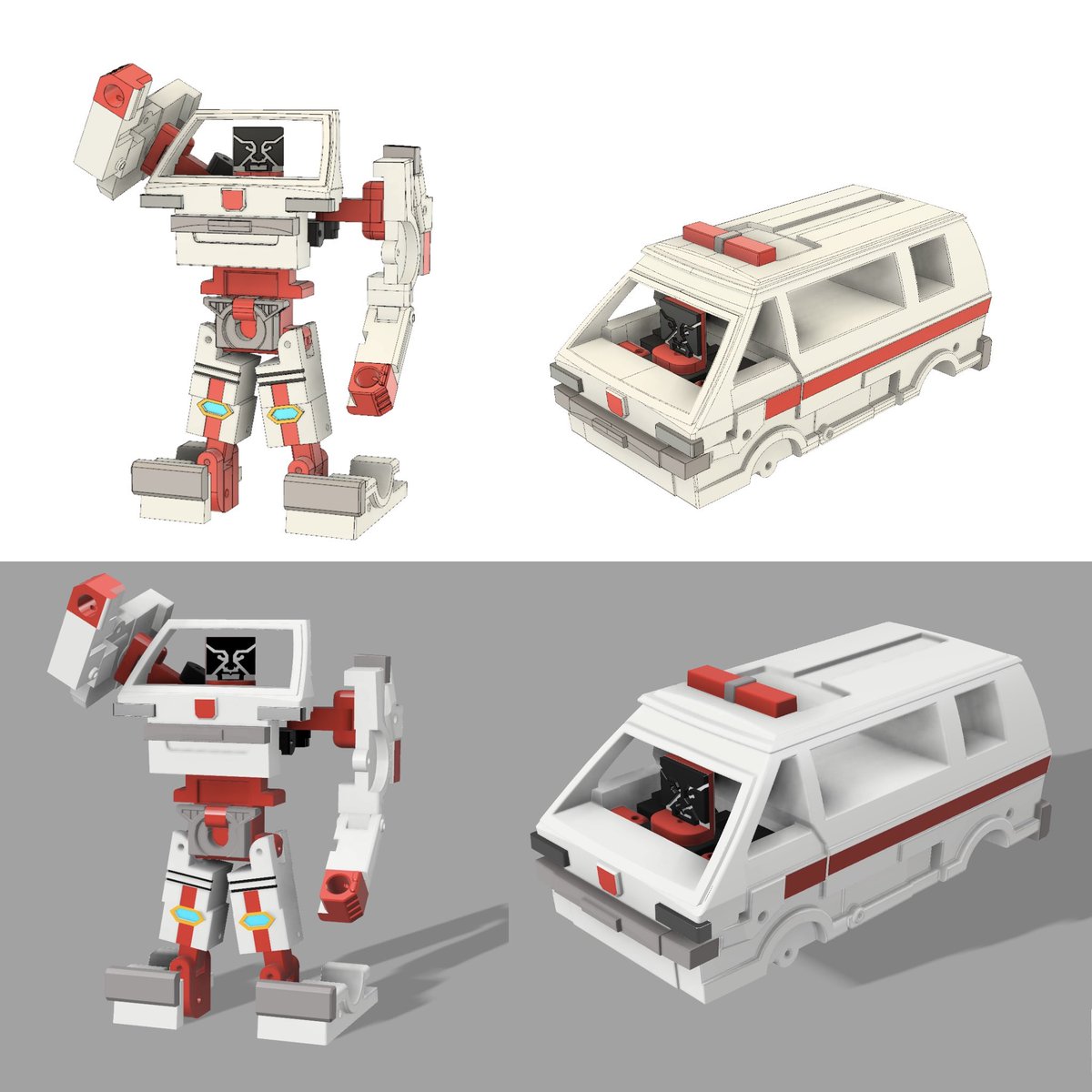 Drew something up today- might have a plan to widen and bring the hips up but Legacy G1 Ratchet I guess