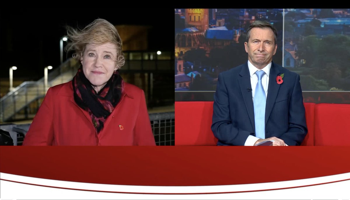 After 28 years together, <a href="/susiefowlerwatt/">Susie Fowler-Watt</a> and I finally get to co-present <a href="/BBCLookEast/">BBC East</a> together (albeit 80 miles and a Force7 💨 apart 🤭)