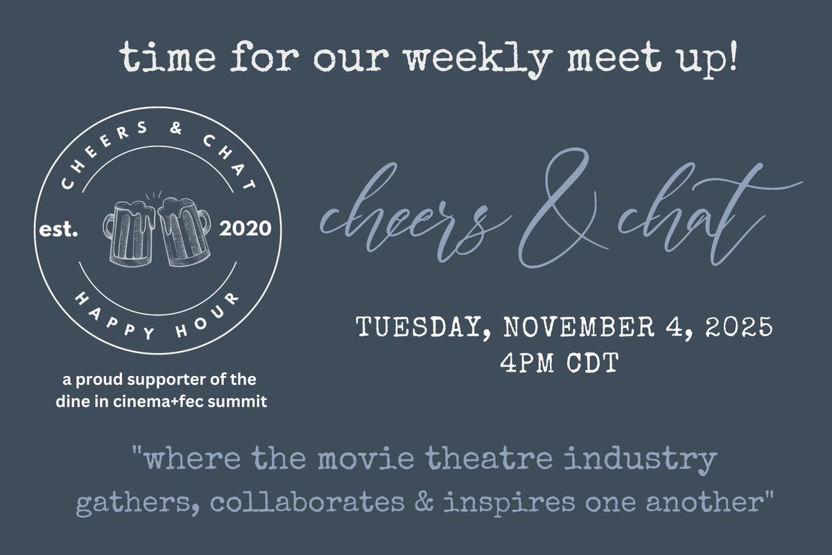 amyemader's tweet photo. welcome to our newest sponsors! Betson, Qubewire, BMI Merchandise, Shaffer Distributing, Gold Medal Popcorn, Encore Seating, Snap Creative, Tapos, Telescopic Seating Systems, Strong MDI Screen &amp; Strong Technical Services! you are the pulse of the DICS! https://t.co/ALzaDsqhz7