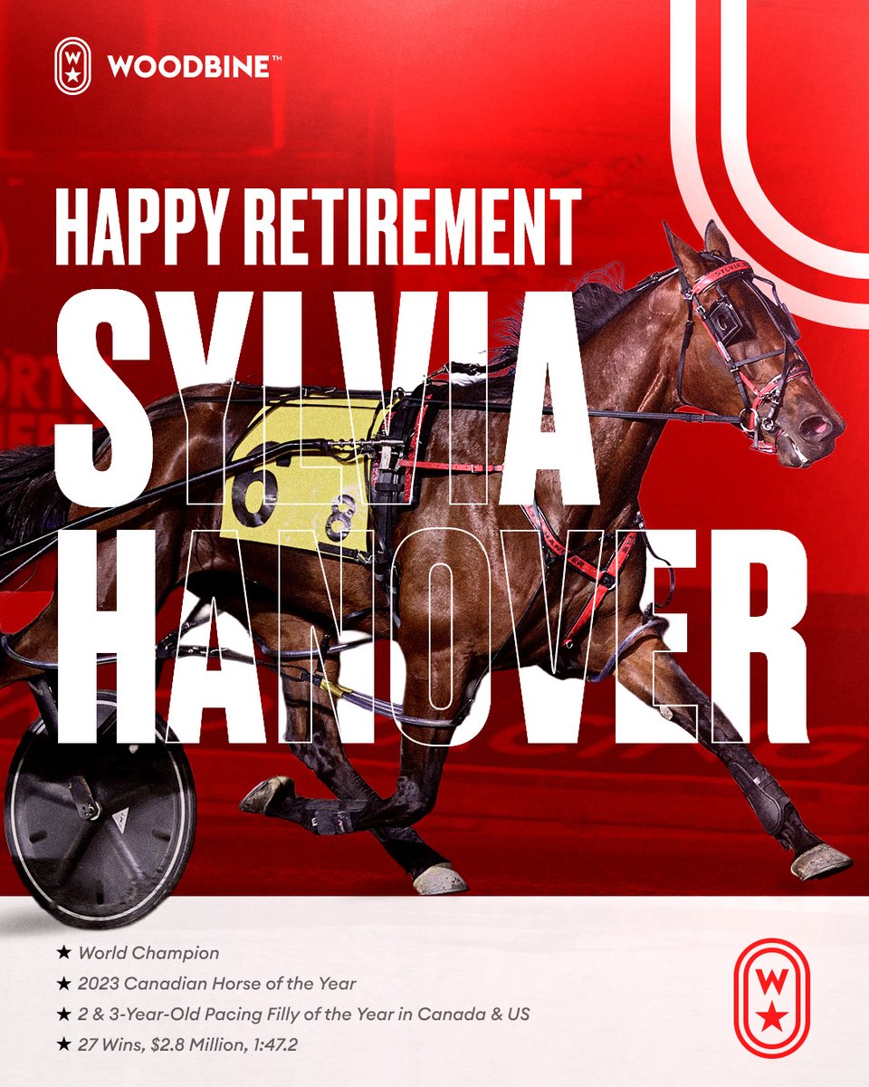 A career with countless amazing moments. 👏 ❤️

Happy retirement to the legendary Sylvia Hanover! 🫡