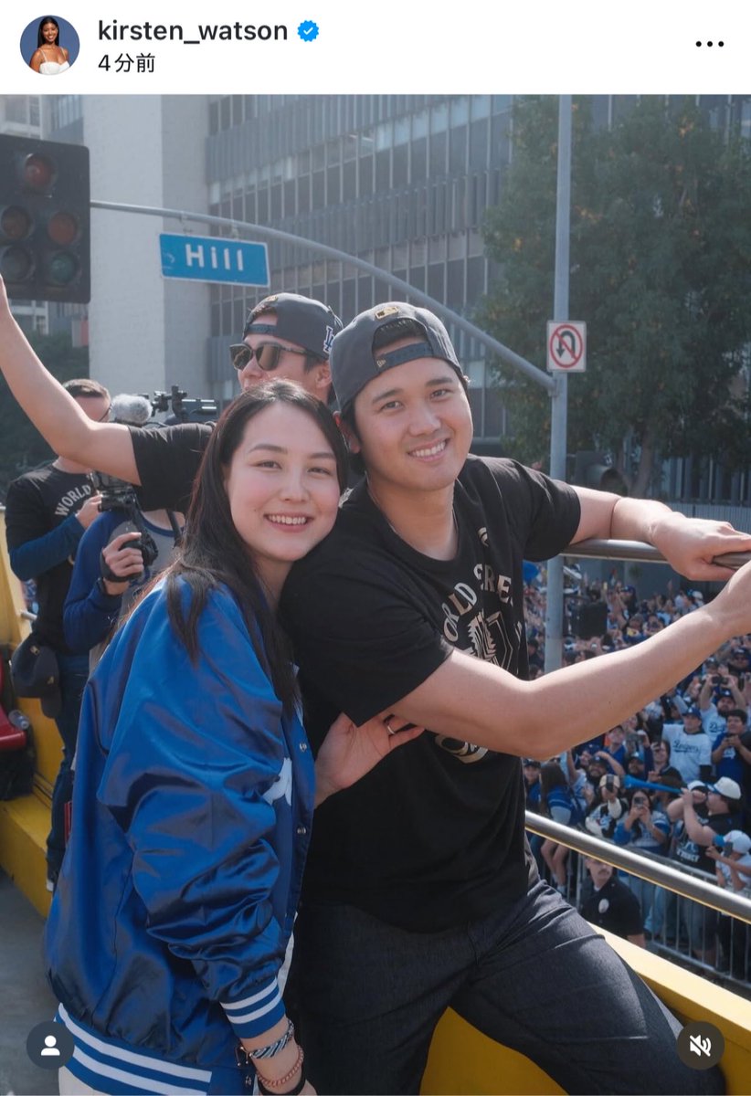 Olaf__F17's tweet image. ワトソンさんが大谷くんと真美子さんの素敵なショットをアップしてくれてた🥰📸🫶🏻